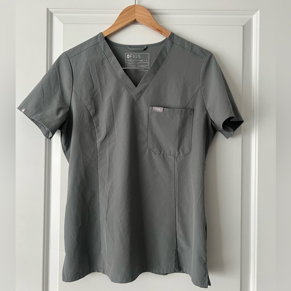 Women's Dark Sage Catarina™ Fionlite™ - Slim Scrub Top
